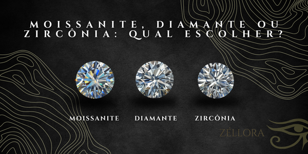 Moissanite x Diamante x Zircônia: Qual a Diferença e Qual Escolher?