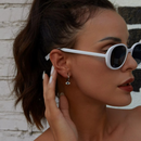 Brinco Hórus em Prata 925 Esterlina com Zircônia – Zéllora®