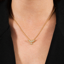 Colar Espírito Santo Banhado a Ouro 24K – Zéllora®