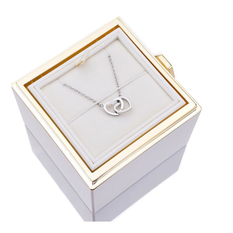 Colar Personalizado com Nomes + Caixa Amor de Rosas – Zéllora®