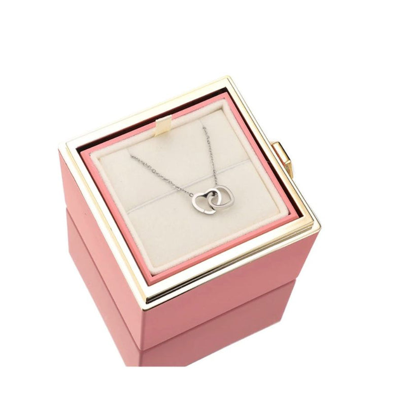Colar Personalizado com Nomes + Caixa Amor de Rosas – Zéllora®