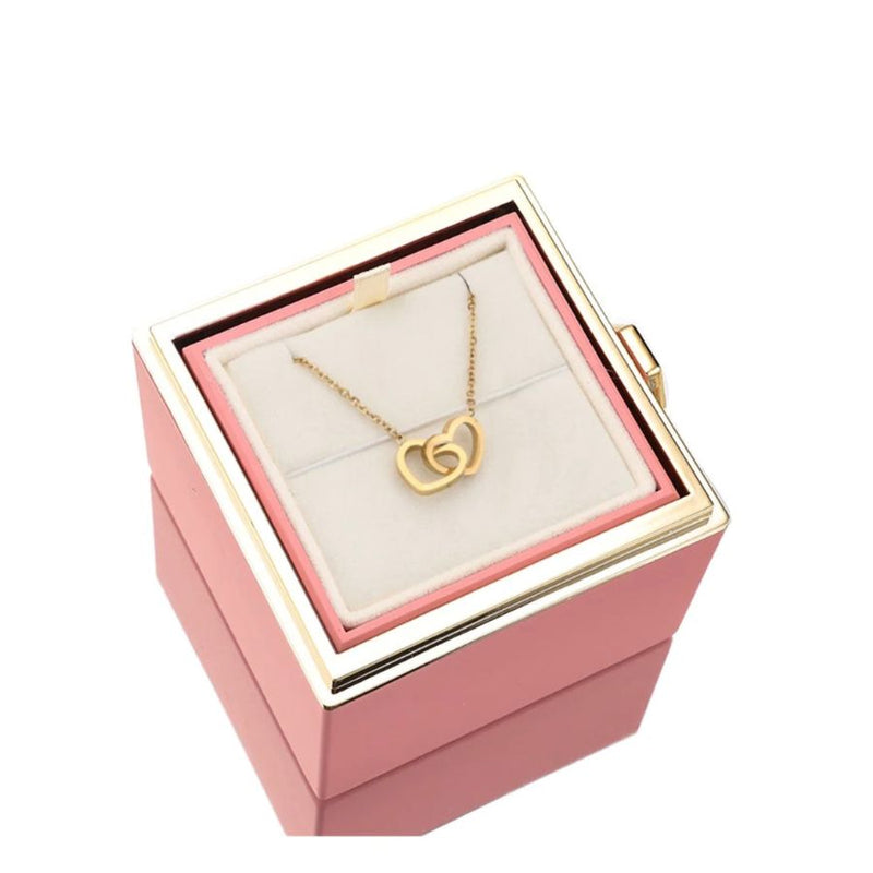 Colar Personalizado com Nomes + Caixa Amor de Rosas – Zéllora®