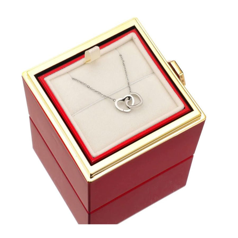 Colar Personalizado com Nomes + Caixa Amor de Rosas – Zéllora®