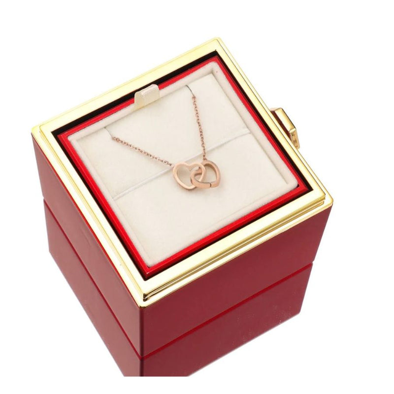 Colar Personalizado com Nomes + Caixa Amor de Rosas – Zéllora®