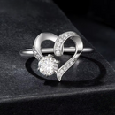 Anel em Prata 925 Esterlina com Moissanite – Auryn Zéllora®