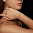 Pulseira em Prata 925 Esterlina com Moissanite – Celeste Zéllora®