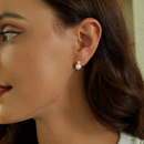 Brinco em Prata 925 Esterlina com Moissanite – Neith Zéllora®