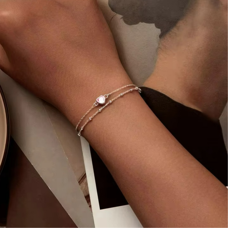 Pulseira em Prata 925 Esterlina com Zircônia – Roséa Zéllora®
