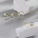 Brinco em Prata 925 Esterlina Banhada a Ouro 14K – Orianna Zéllora®