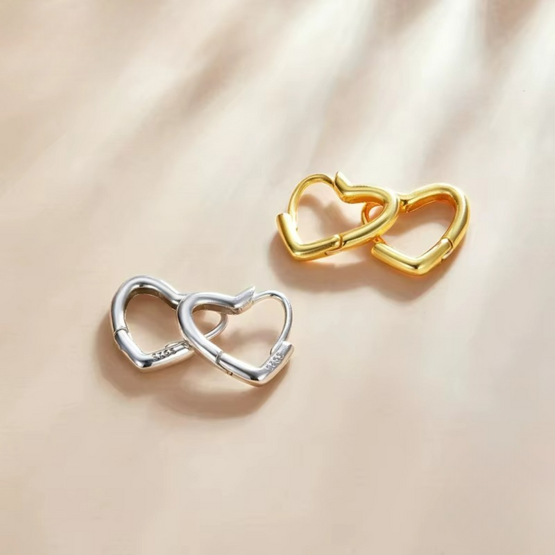 Brinco em Prata 925 Esterlina Banhada a Ouro – Nour Zéllora®