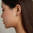 Brinco em Prata 925 Esterlina Banhada a Ouro – Nour Zéllora®