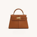 Bolsa de Mão Feminina Bicolor com Fecho Metálico – Trésalle Zéllora®