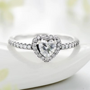 Anel de Noivado em Prata 925 Esterlina com Zircônias – Margaux Zéllora®