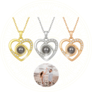 Colar com Pingente Personalizável com foto Zéllora em Aço Inoxidável 316L