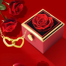 Colar Personalizado com Nomes + Caixa Amor de Rosas – Zéllora®