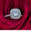 Anel em Prata 925 Esterlina com Moissanite – Athena Zellora®