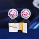 Brinco em Prata 925 Esterlina com Moissanites – Neferti Zéllora®