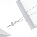 Colar Cobra em Prata 925 Esterlina com Zircônias – White Mamba Zéllora®