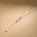 Colar em Prata 925 Esterlina com Moissanites – Trésor de Nuit Zéllora®