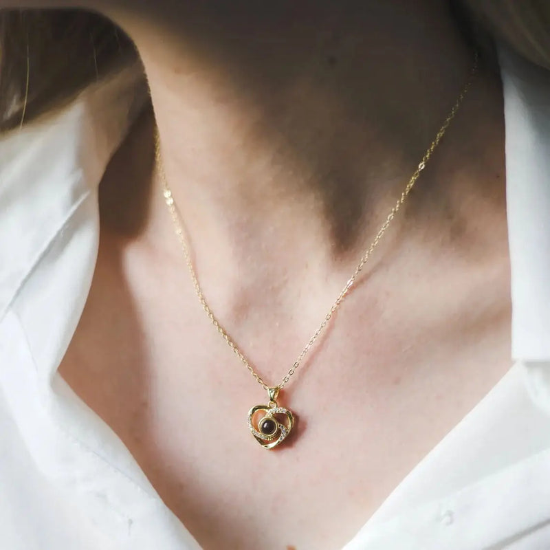 Colar com Pingente Personalizado em Aço Inoxidável – Zéllora®