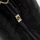 Bolsa Bucket Feminina Dourada com Relevo e Alça de Mão – Chavél Myrenne Zéllora®