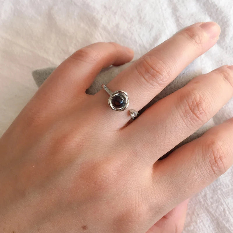 Anel de Namoro Personalizado Ajustável em Aço Inoxidável –  Eternize Zéllora®