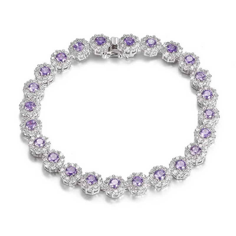 Pulseira em Prata 925 Esterlina com Zircônias – Astraea Zéllora®