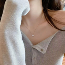 Colar em Prata 925 Esterlina Banhada a Ouro com Zircônia – Lumière Zéllora®