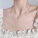 Colar em Prata 925 Esterlina Banhada a Ouro com Moissanites – Vivienne Zéllora®