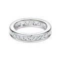 Anel Kesi em Prata Esterlina 925 e Moissanites Zéllora® Banho de Ouro Opcional