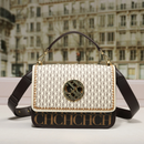 Bolsa de Ombro e Mão com Alça de Corrente – Chavél Noire Zéllora®