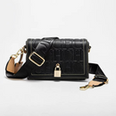 Bolsa Tiracolo Feminina de Alça Ajustável em Couro Poliuretano – Chavél Zéllora®